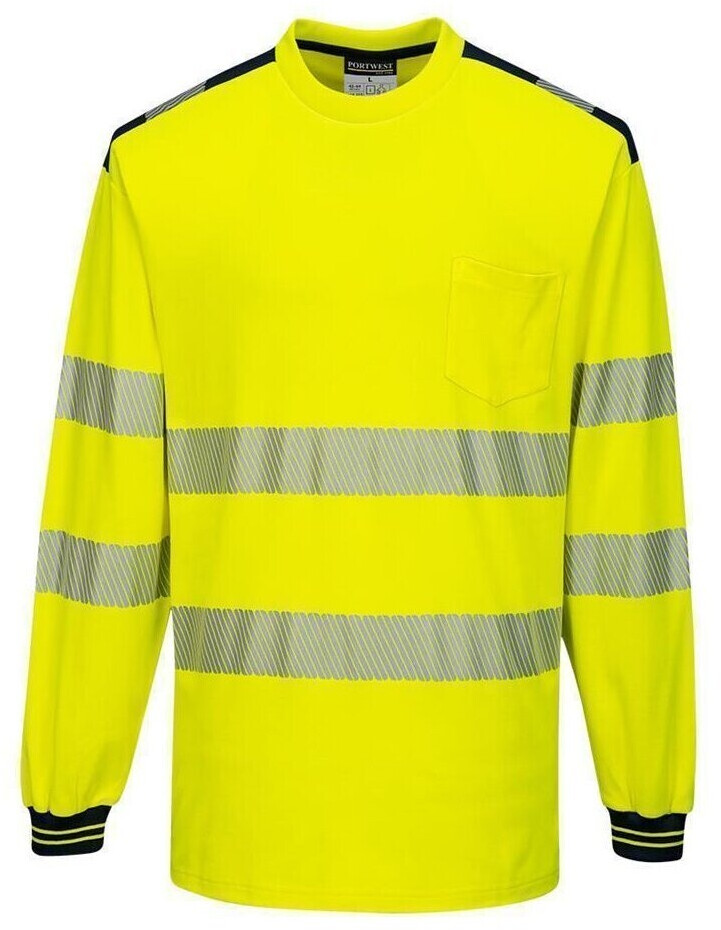 Portwest Warning protection Longsleeveshirt T185 PW3 yellow/black