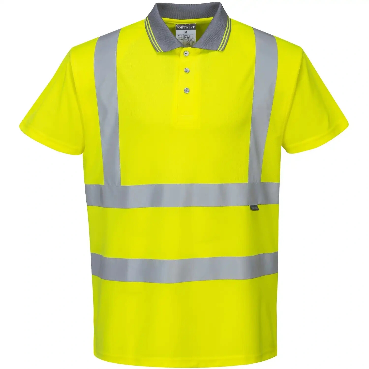 Portwest Warning protection Polo-Shirt S477 yellow