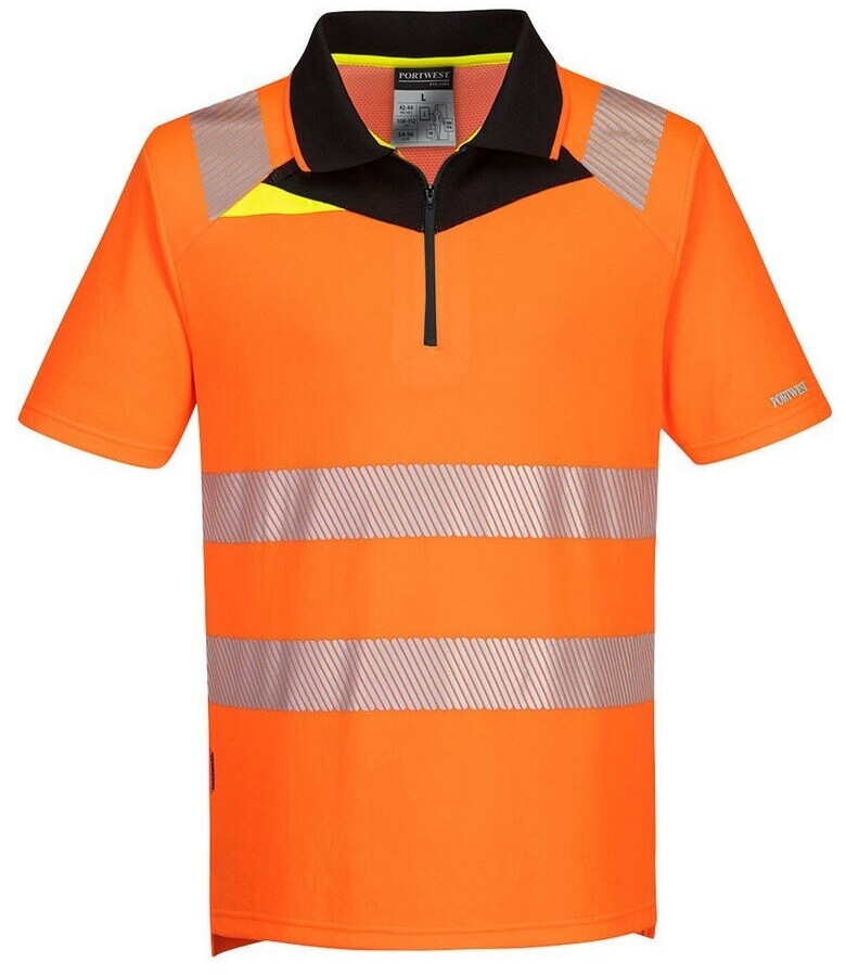 Portwest Warning protection Polo-Shirt DX412 DX4 orange/black