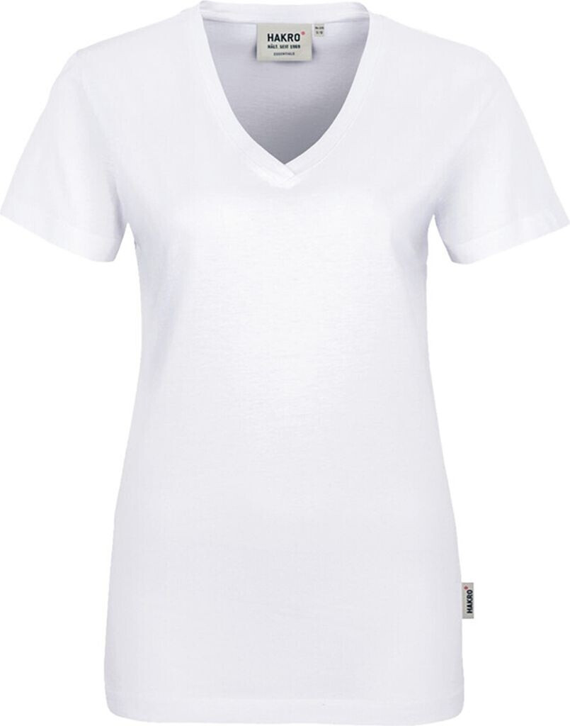 Hakro Lady T-Shirt Classic V-Ausschnitt 126 white