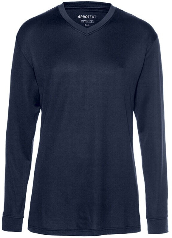 4Protect Langarmshirt mit UV-Schutz AUSTIN navy