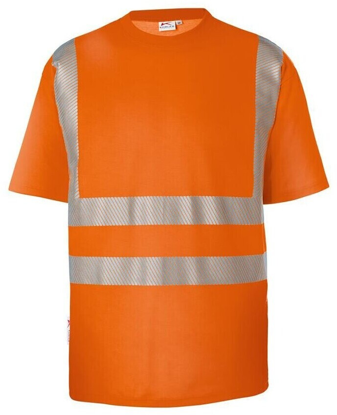 Kübler Warning protection T-Shirt 180g/m² REFLECTIQ UV-protection warnorange