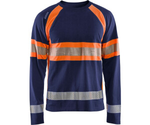 Blakläder Warning protection Longsleeveshirt 3510 marine/yellow