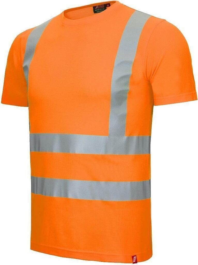 Nitras Warnschutz T-Shirt Kl. 2 MOTION TEX VIZ UV-Schutz Orange