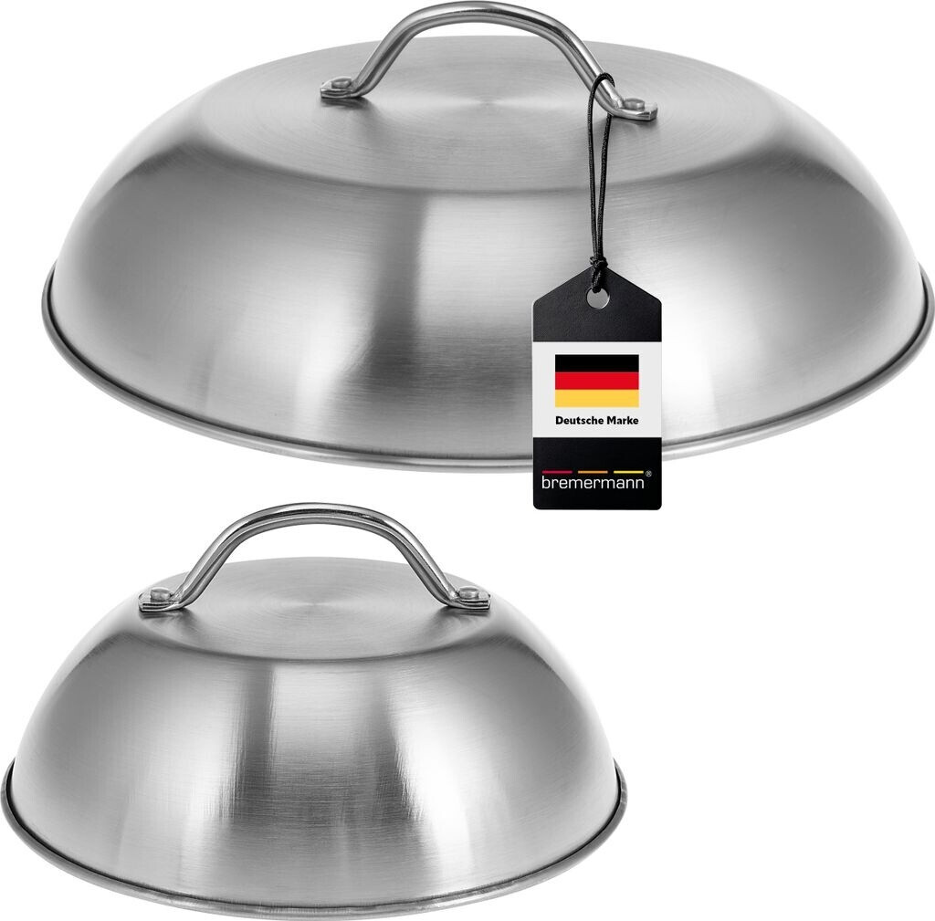 bremermann Burgerhauben 2er-Set Ø 22,5 + 32 cm