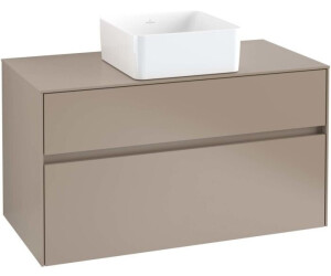 Villeroy & Boch Collaro - Waschtischunterschrank 1000x548x500mm 2 Auszüge white matt (C03800MS)