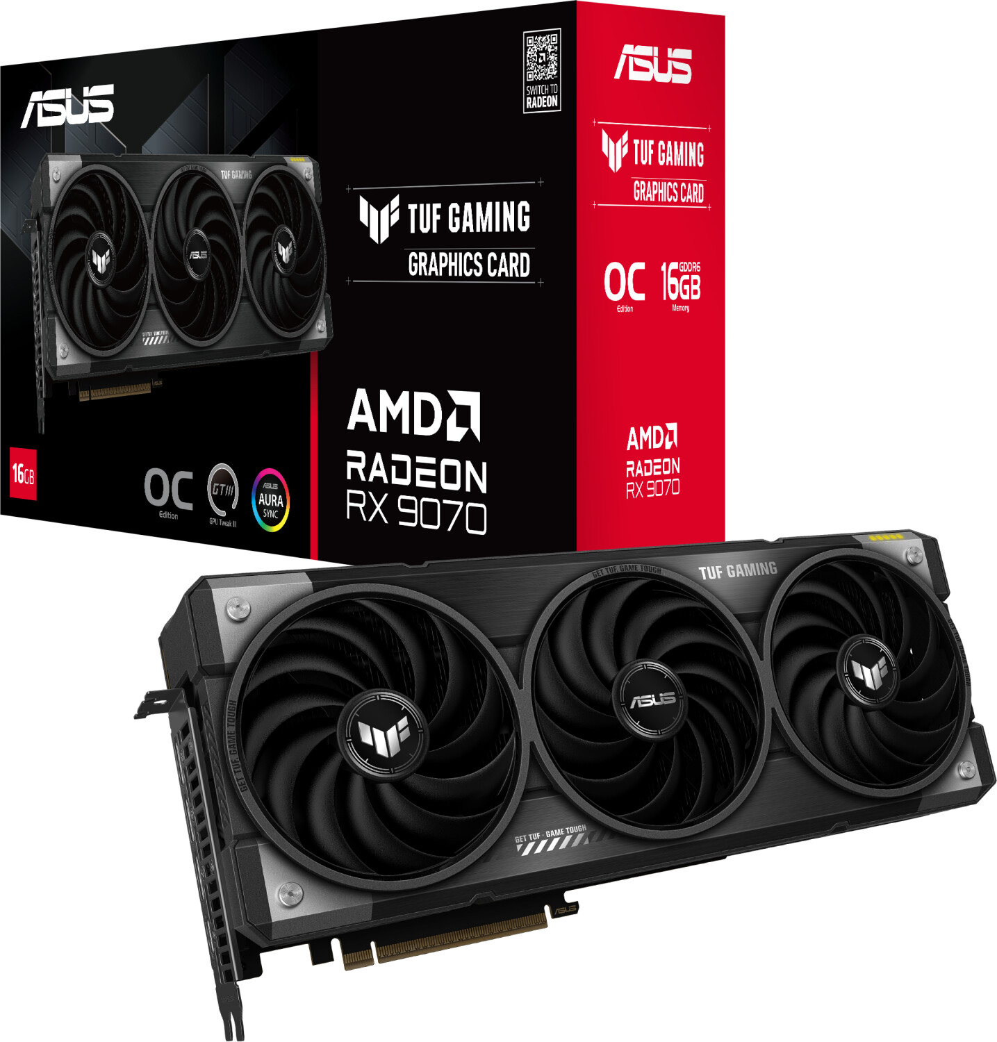 ASUS Radeon RX 9070 TUF Gaming OC