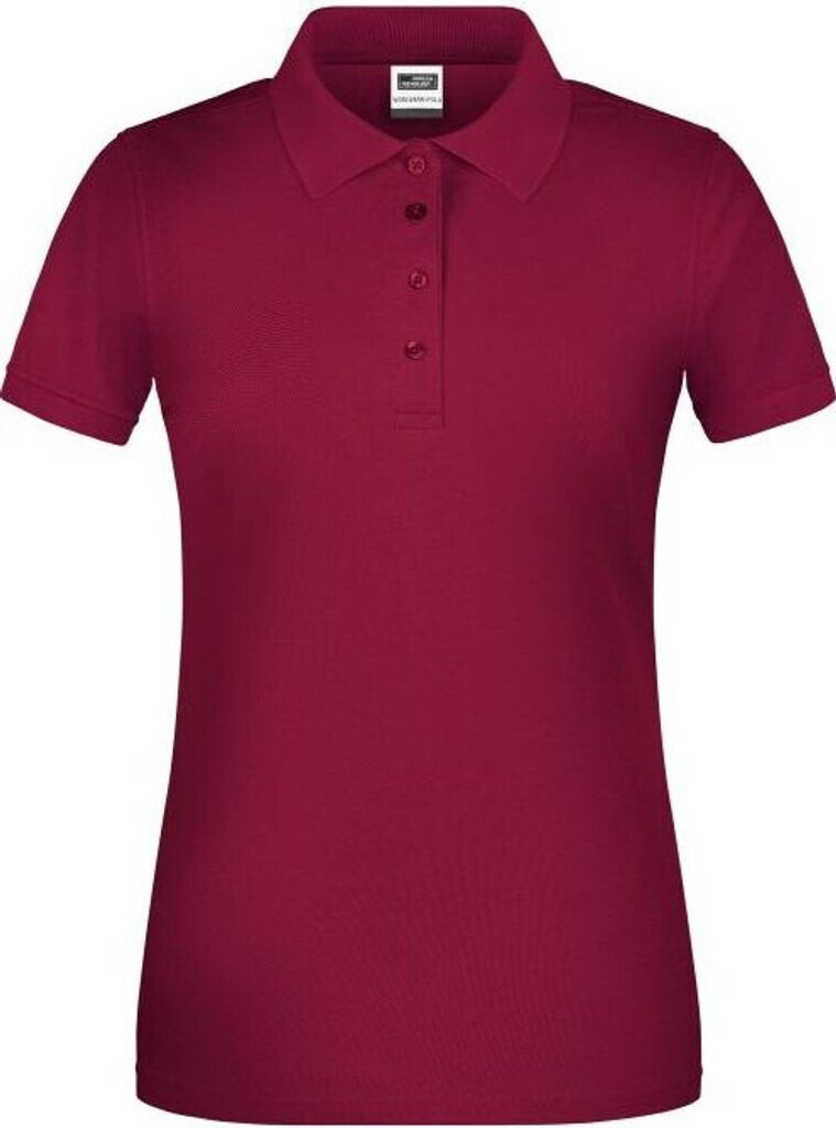 James & Nicholson Lady Bio Polo T-Shirt JN873 wine