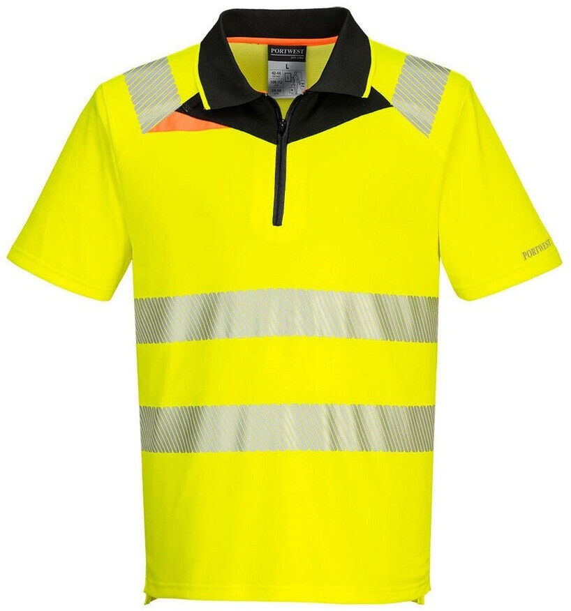 Portwest Warning protection Polo-Shirt DX412 DX4 yellow/black