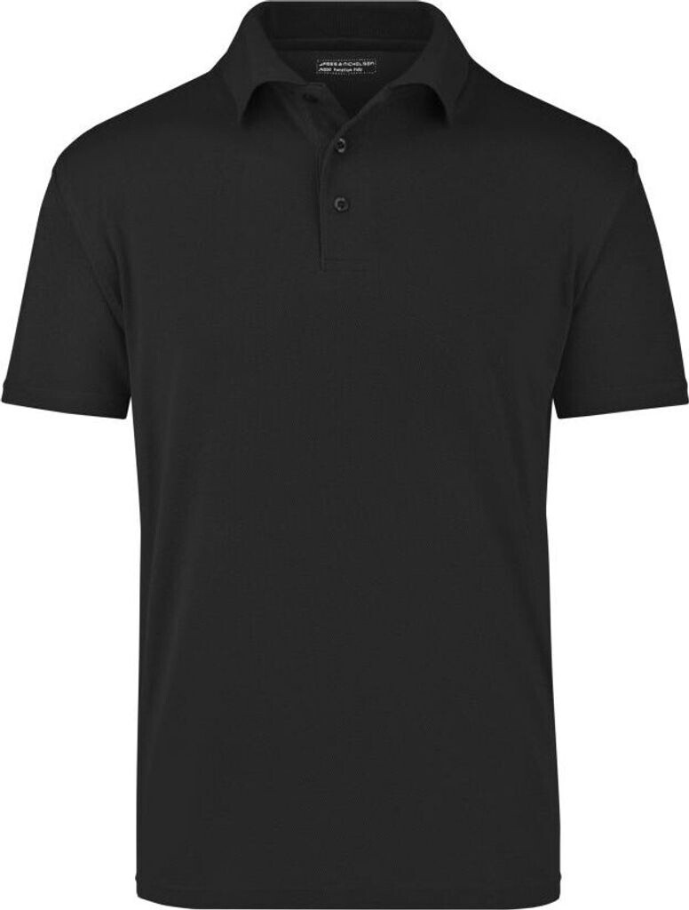 James & Nicholson Polo-Shirt Cooldry® JN024 black