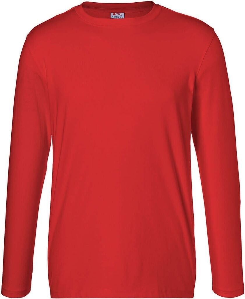 Kübler Longsleeve-Shirt 190g/m² 5025 mittelred