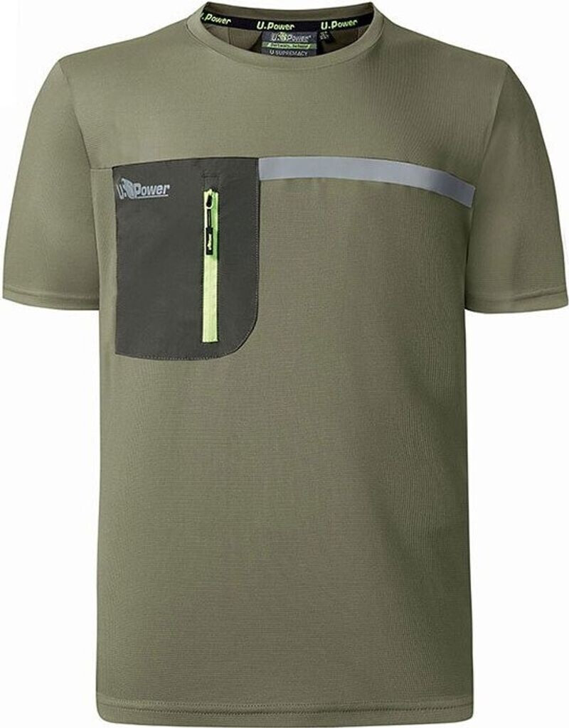 U-Power T-Shirt CHRISTAL U-Supremacy burnt olive