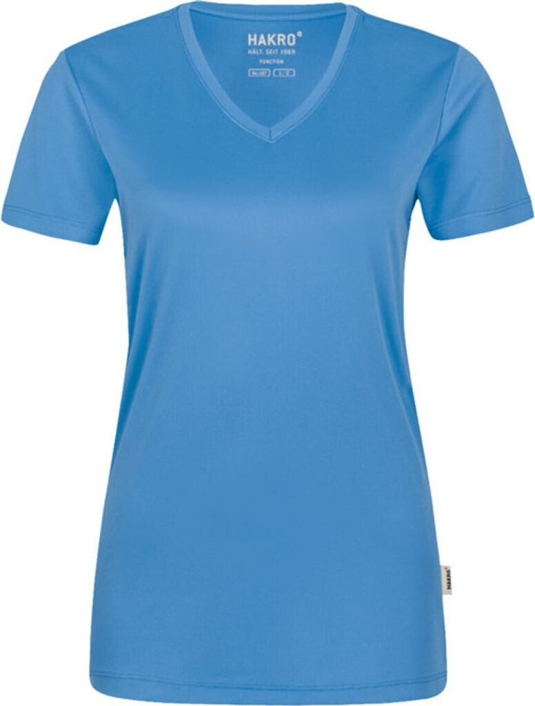 Hakro Lady V-Shirt COOLMAX® 187 malibu-blue