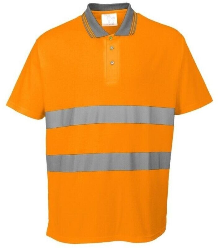Portwest Warning protection Polo-Shirt S171 Komfort Orange
