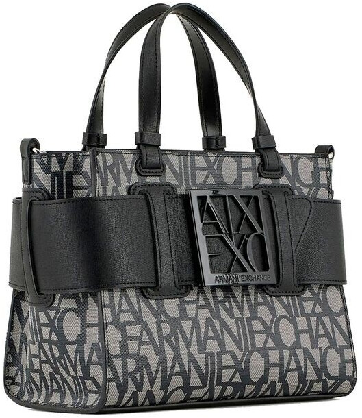Armani Exchange WOMAN BIG TOTE Handbag with logo