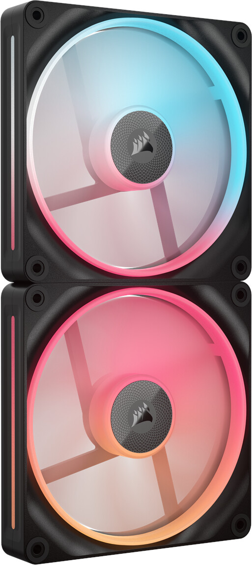 Corsair iCUE LINK LX140-R RGB Black 2-pack