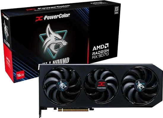 Powercolor Radeon RX 9070 Hellhound