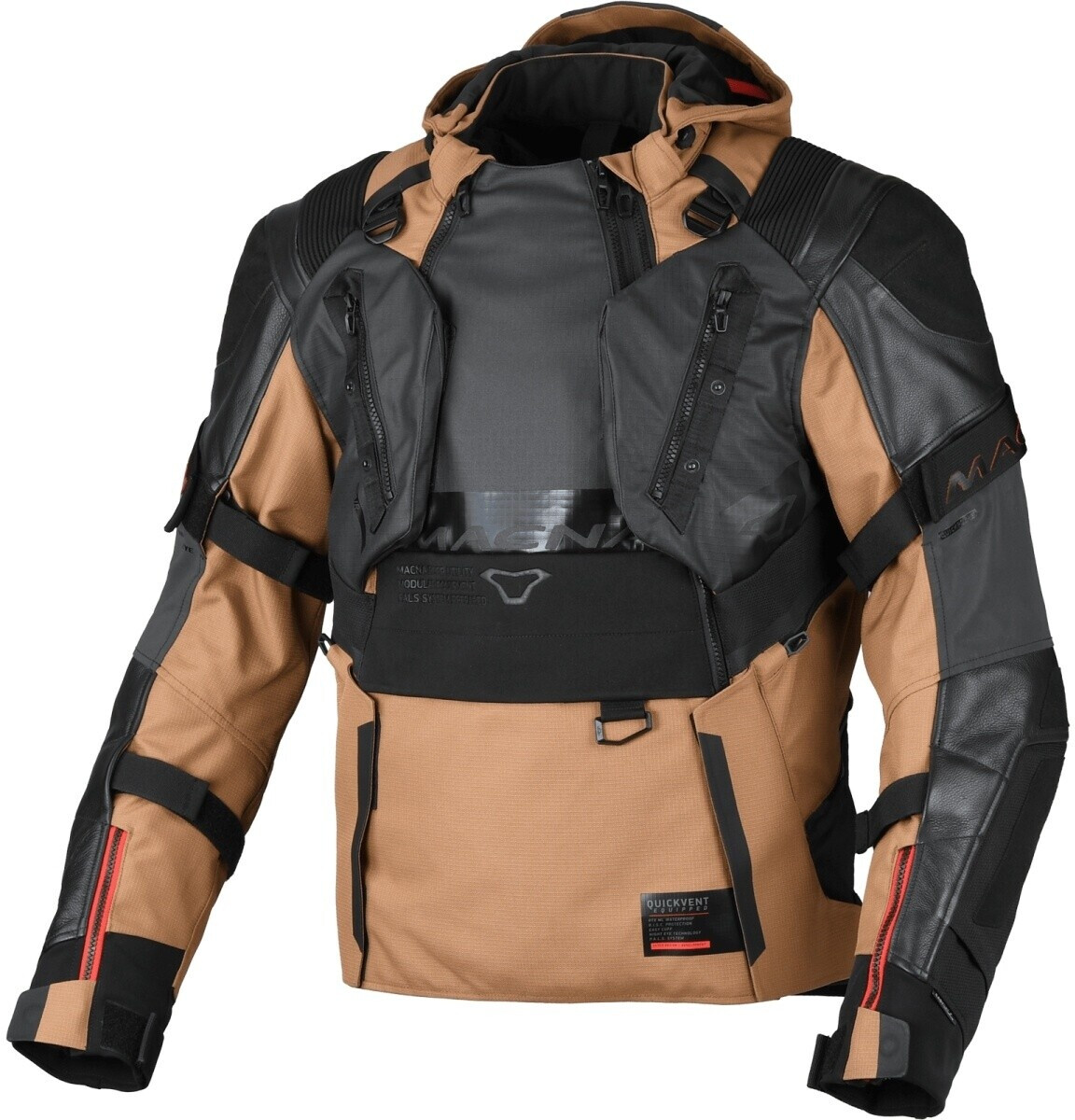 Macna Blouson Tryton beige/noir
