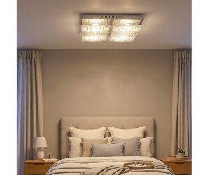 Globo LED Decken Lampe Glas Kristall Wohn Ess Zimmer Leuchte Chrom Strahler