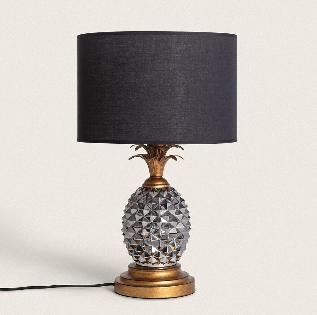 LEDKIA LIGHTING Table lamp metal and fabric Samoa black
