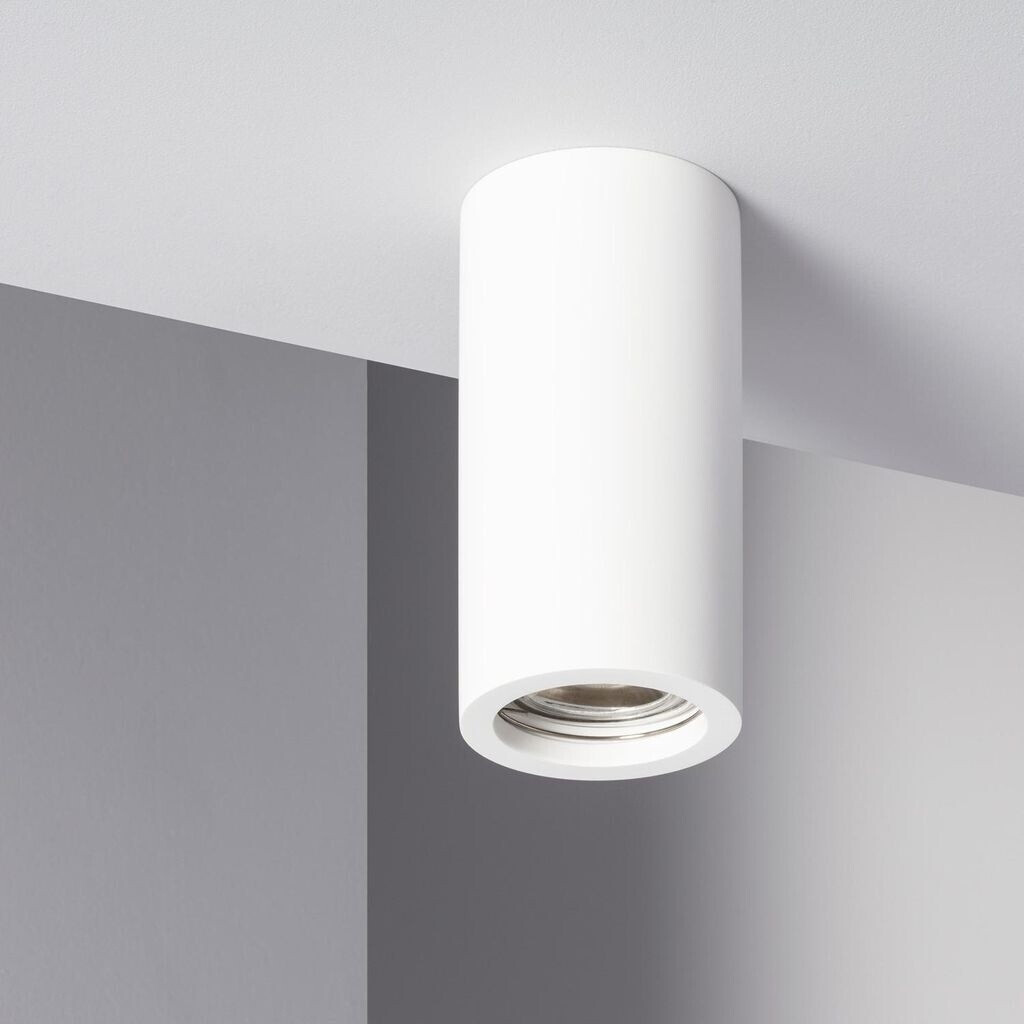 Plafonnier Orientable 2 Spots LEDKIA Oasis - Aluminium Blanc, Spots GU10 (non Inclus), Design Moderne