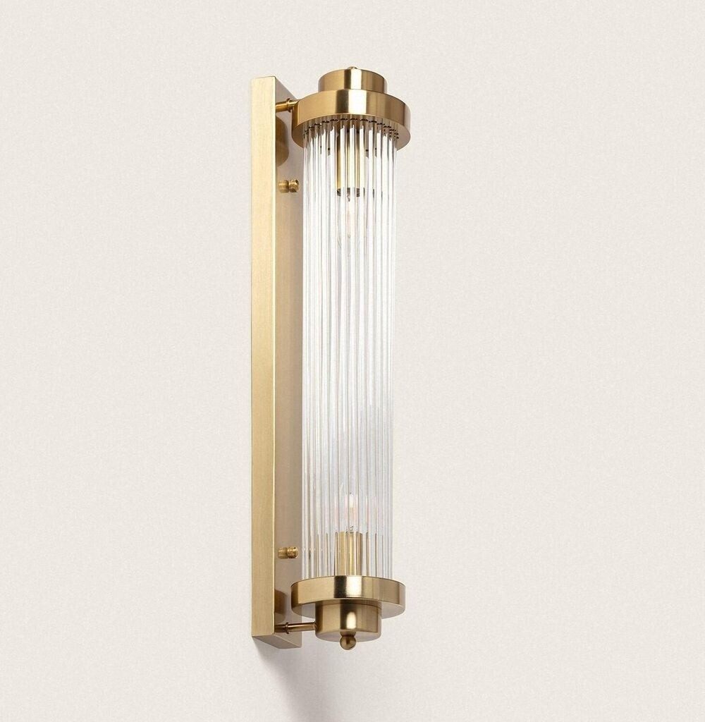 LEDKIA LIGHTING Wall lamp made of metal and glass Marsen gold