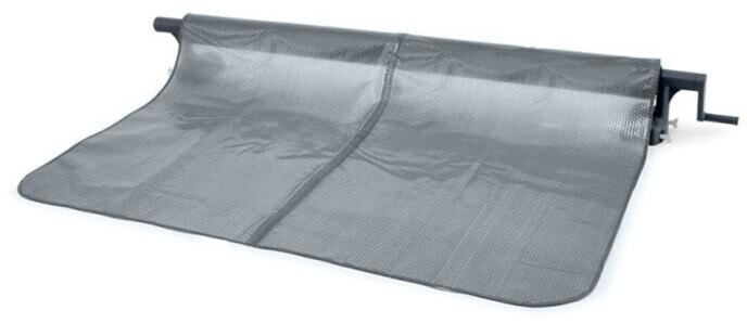 Intex Pools Enrouleur + bâche à bulles 7,32 x 3,66 m