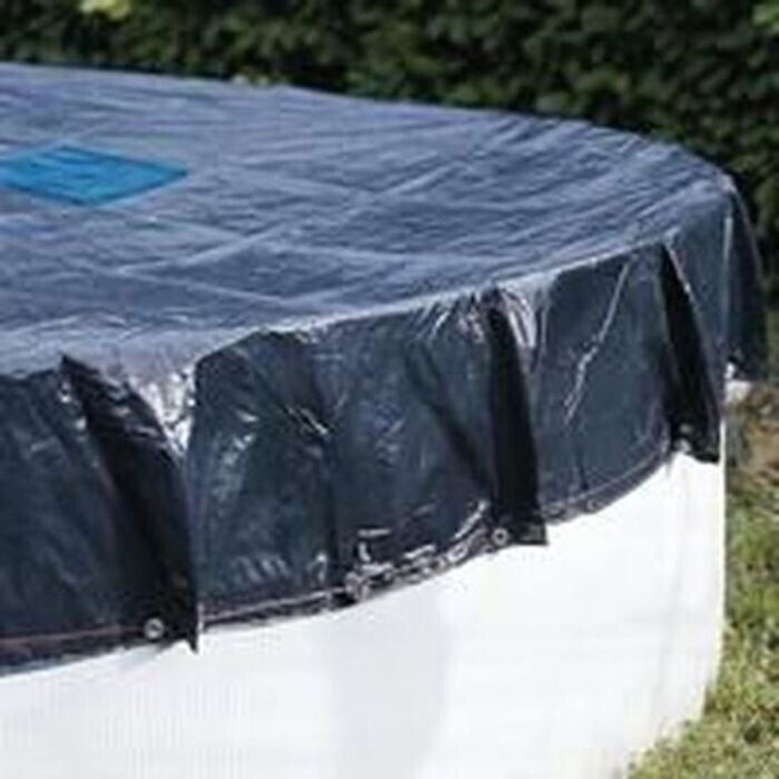 GOPLUS Bâche d'hivernage pour piscine ronde 3,50 m