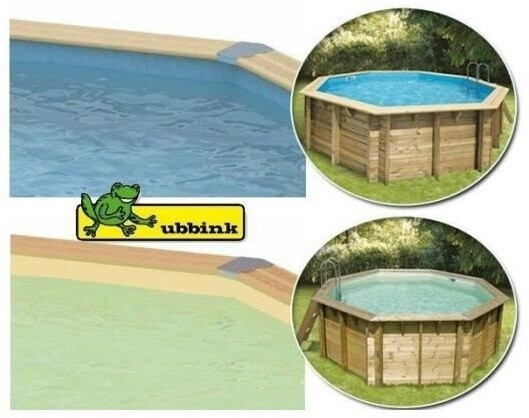 Ubbink Liner gris pour piscine ronde 5,80 x 1,30 m