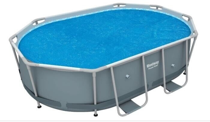 Bestway Bâche solaire pour piscine hors sol ovale 466 x 280 cm