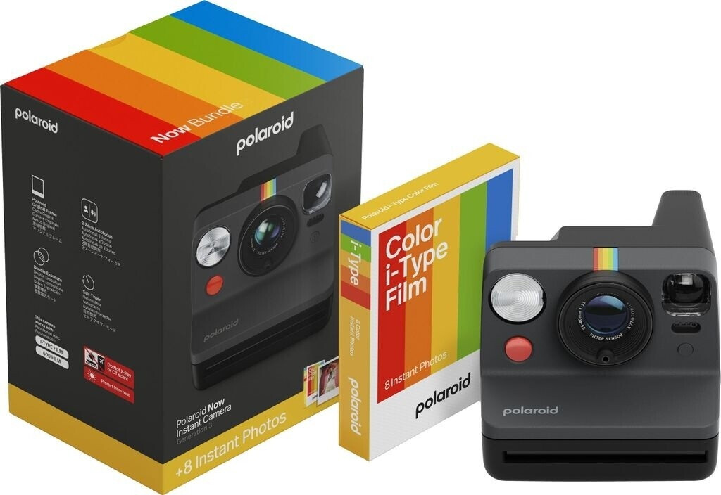 Polaroid Now Generation 3 Everything Box Black