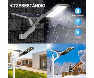 6000W Solar Straßenlaterne Mit Fernbedienung - IP66 Wasserdicht Mit Bewegungsmelder