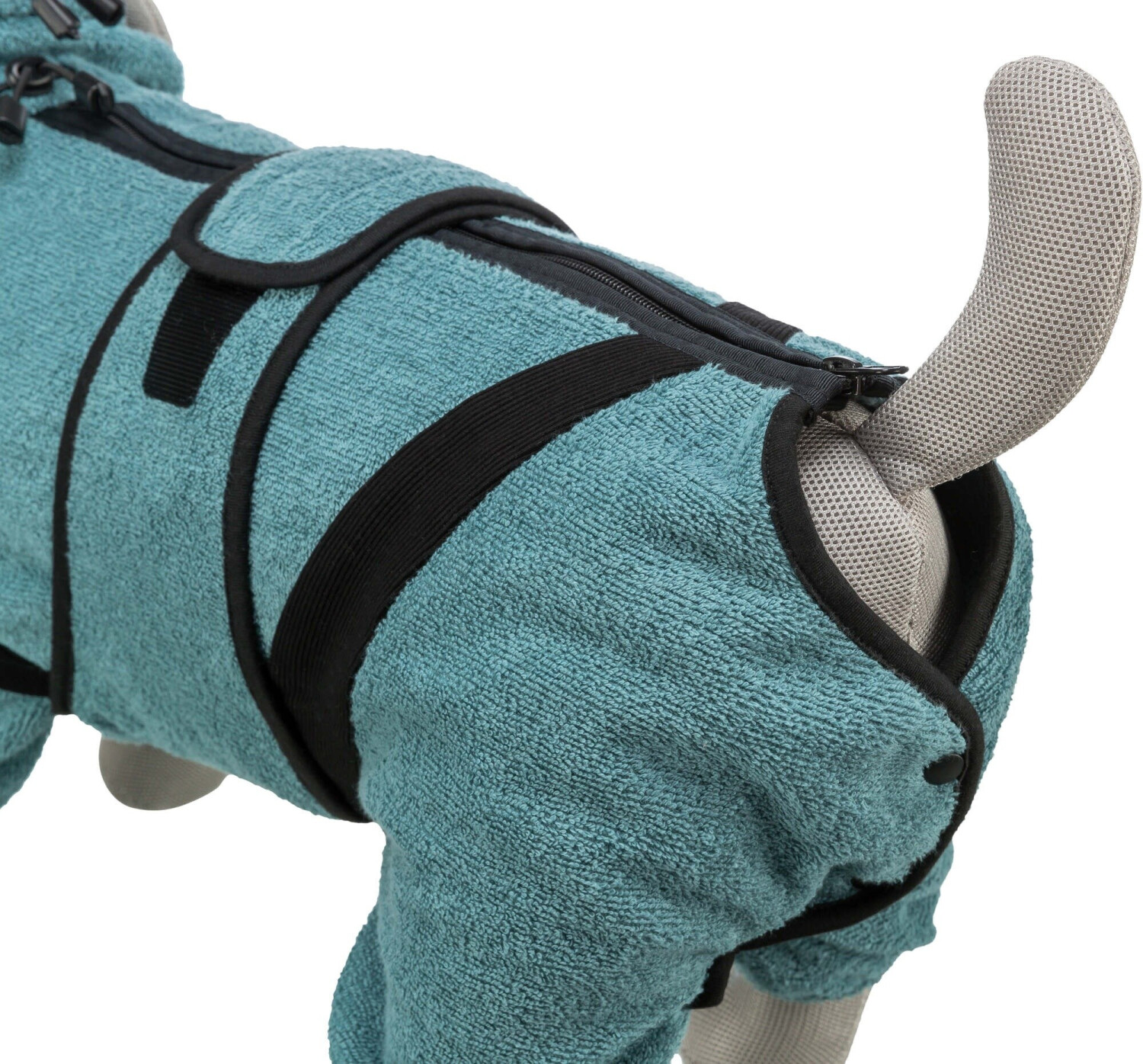 Trixie Peignoir pour chien XL 70cm petrol