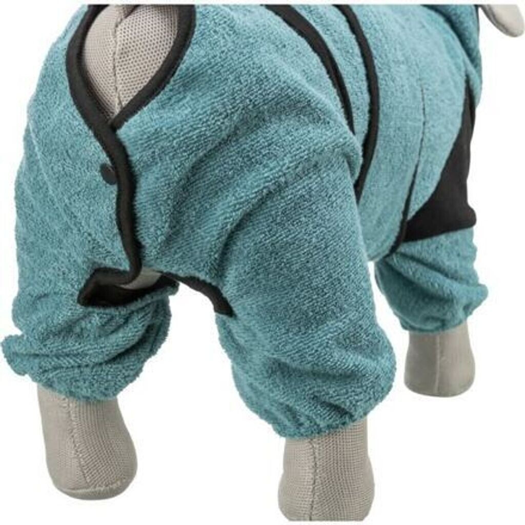 Trixie Peignoir pour chien XL 70cm petrol