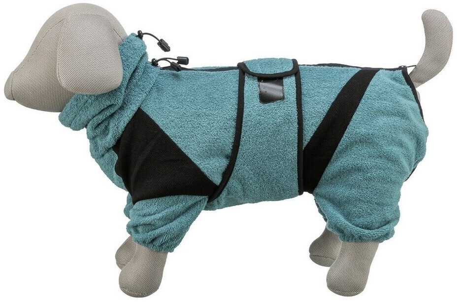 Trixie Peignoir pour chien S 38cm petrol Trixie Peignoir pour chien S 38cm petrol