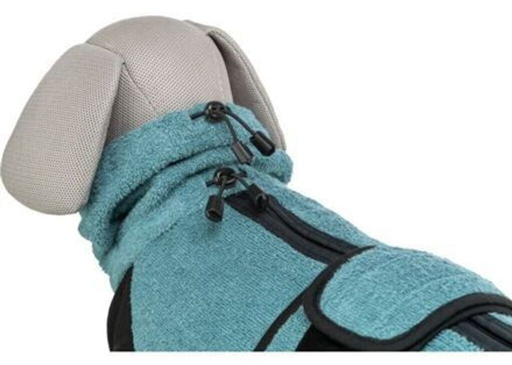 Trixie Peignoir pour chien L 62cm petrol Trixie Peignoir pour chien L 62cm petrol