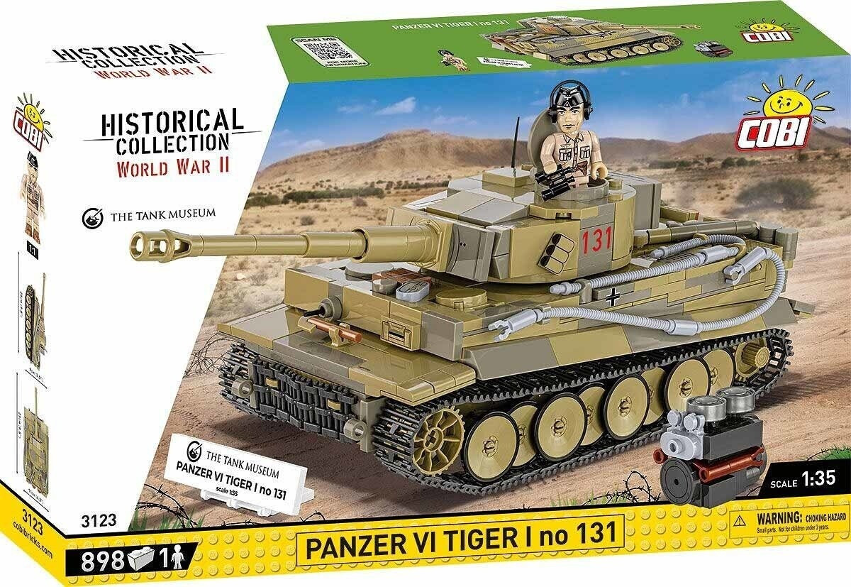 Cobi Panzer VI Tiger I no 131 (3123)