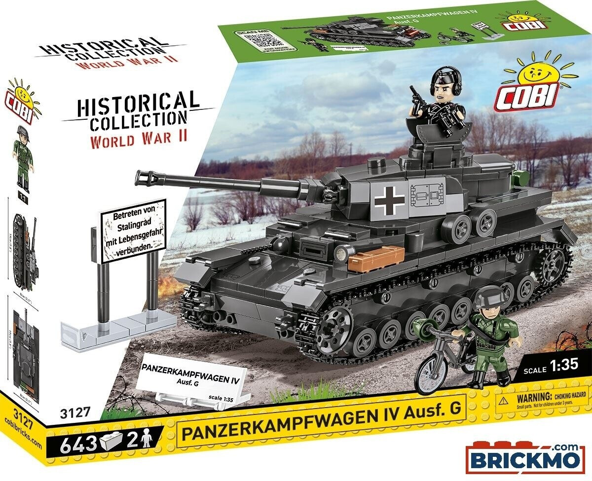 Cobi Panzerkampfwagen IV Ausf.G (3127)