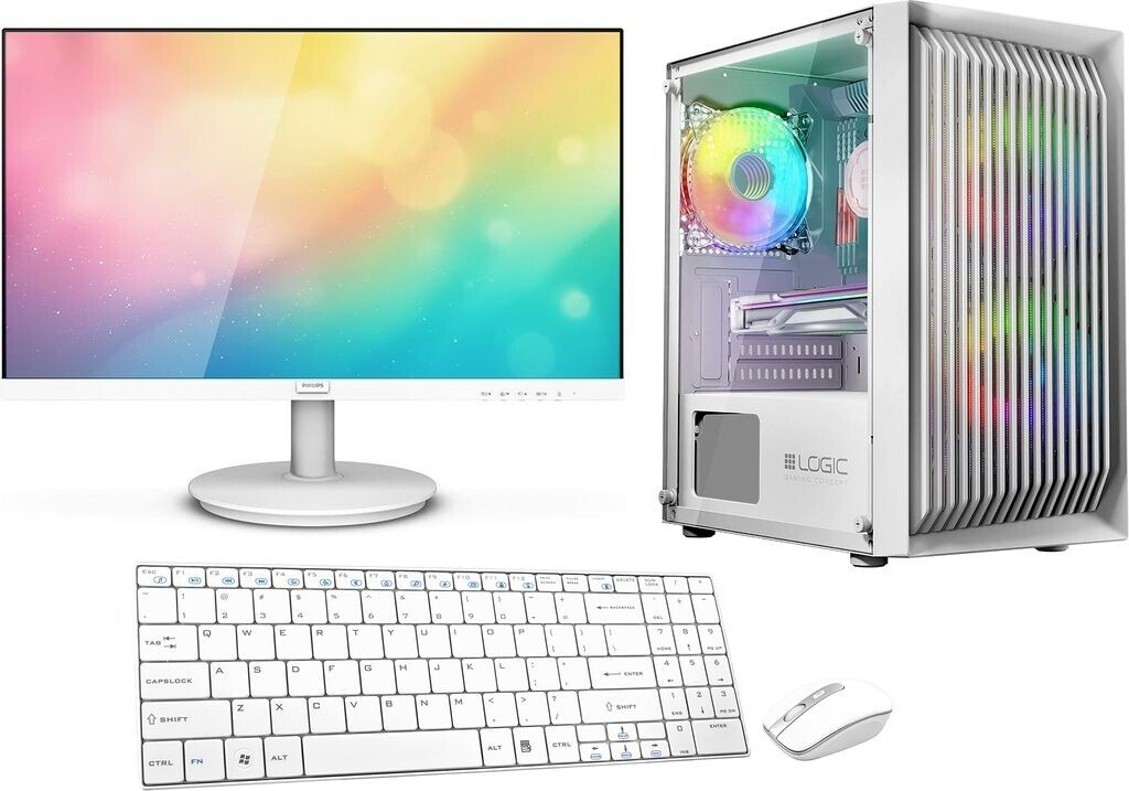 Vist Gaming i5 12400F - 16GB - RTX 3050 - 1TB – 24“ (VI1755)