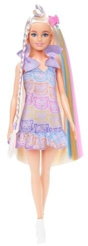 Barbie Fun and Fancy - Poupée blonde avec cheveux extra-longs ( JCT72)