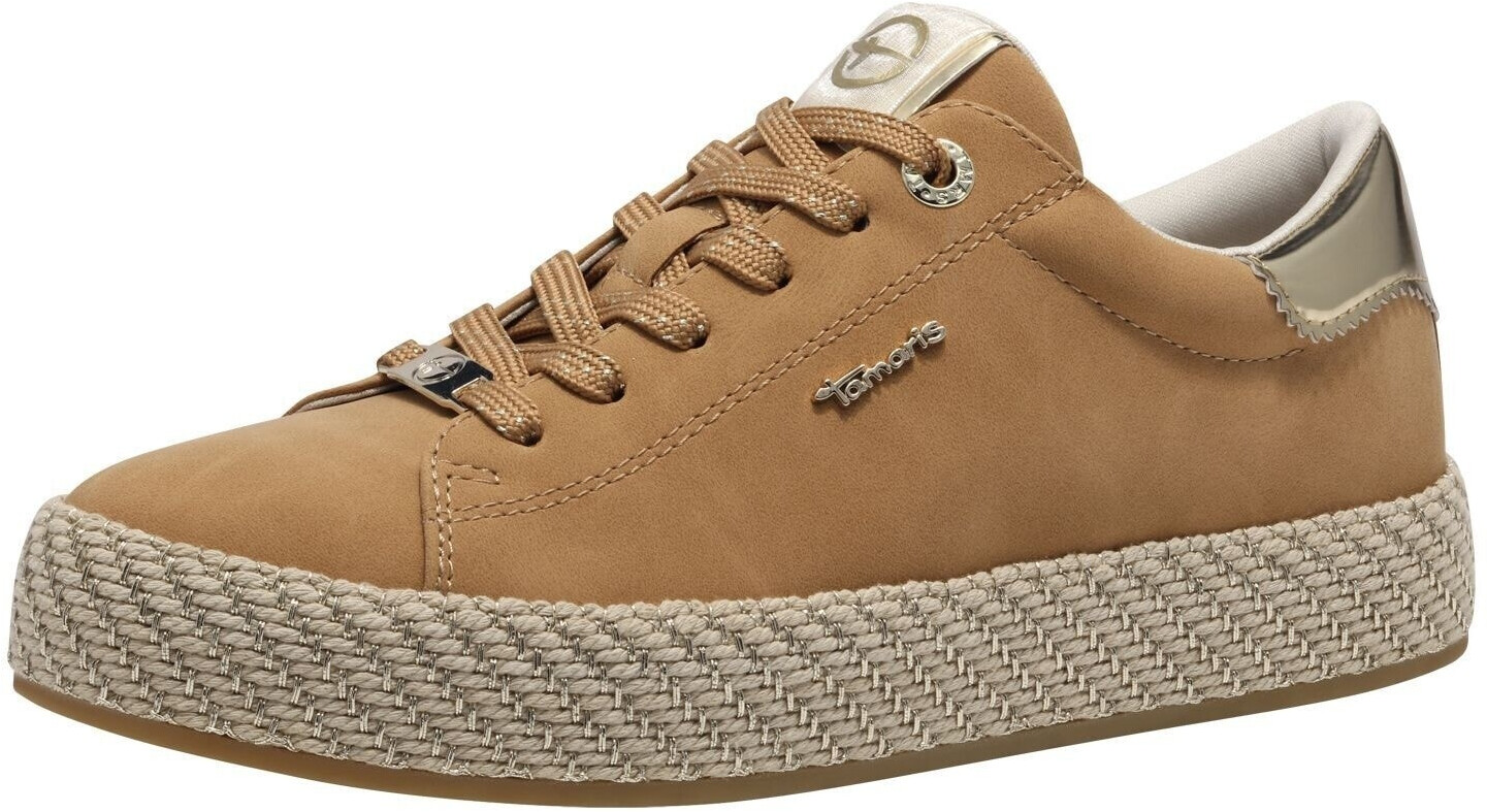 Tamaris Sneaker cognac gold