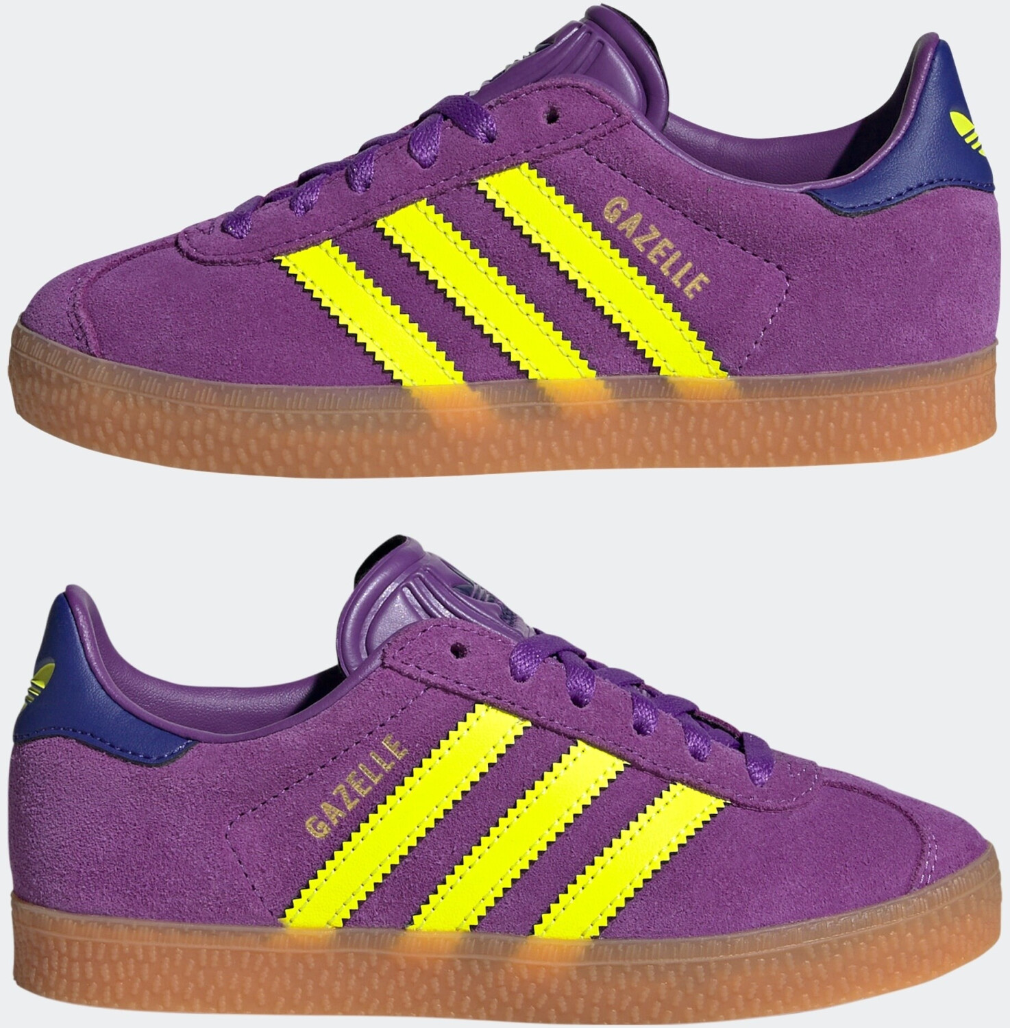 Adidas Kids Shoe active purple solar yellow collegiate purple
