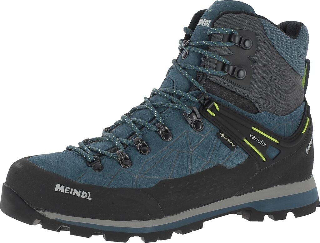 Meindl Summit GTX turquoise petrol-yellow