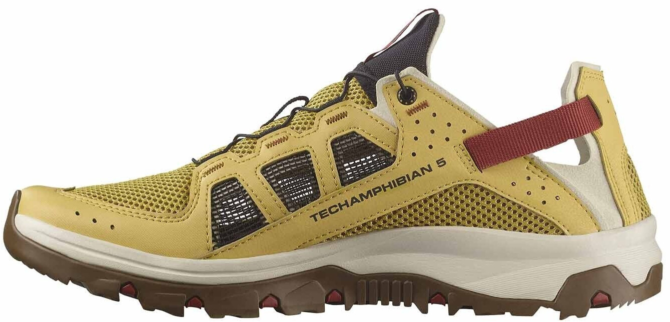Salomon Techamphibian 5 Hiking Shoes antique gold rainy day burnt henna L47750200-8