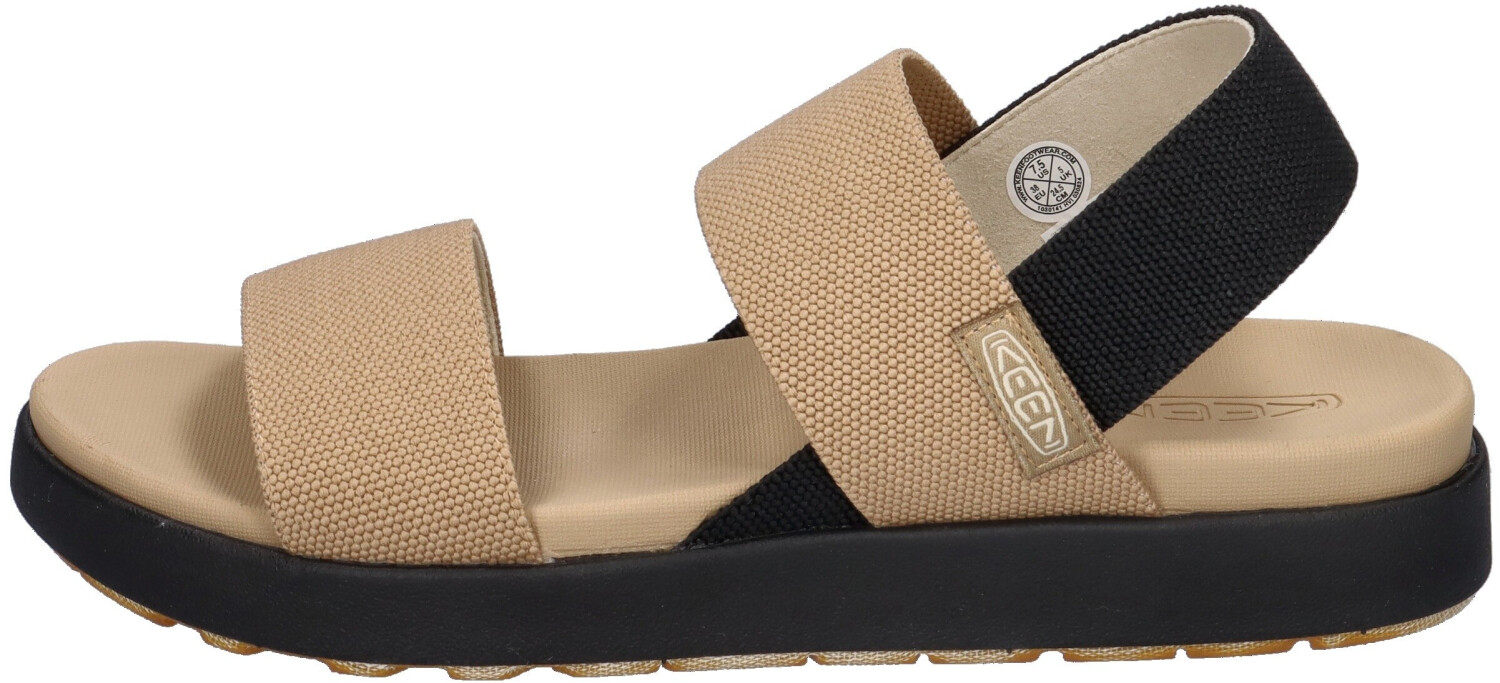 Keen Elle Backstrap Sandals Cornstalk black 1030141-9 5