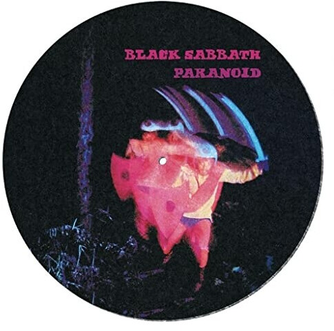 Pyramid international Sabbath Turntable Record Slip Mat for Mixing DJ Scratching and Home Listening (Paranoid Design) - Official Merchandise (ZF9017678)