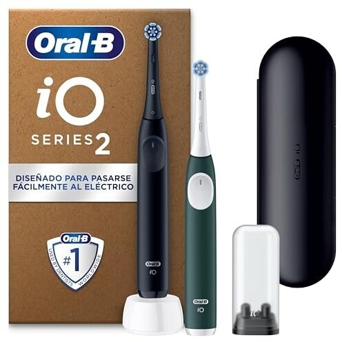 Oral-B iO 2 DUO midnight black & forest green