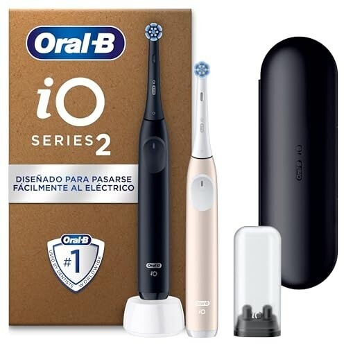 Oral-B iO 2 DUO midnight black & pink