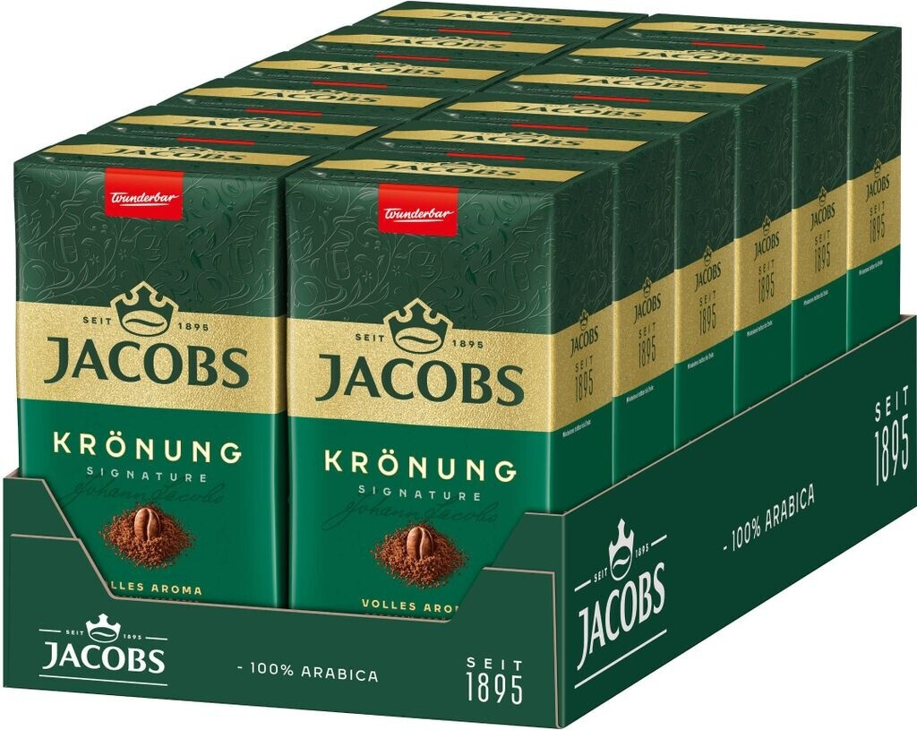 Jacobs Krönung Signature Kaffee gemahlen ab € 6,99 (Oktober 2026 Preise ...