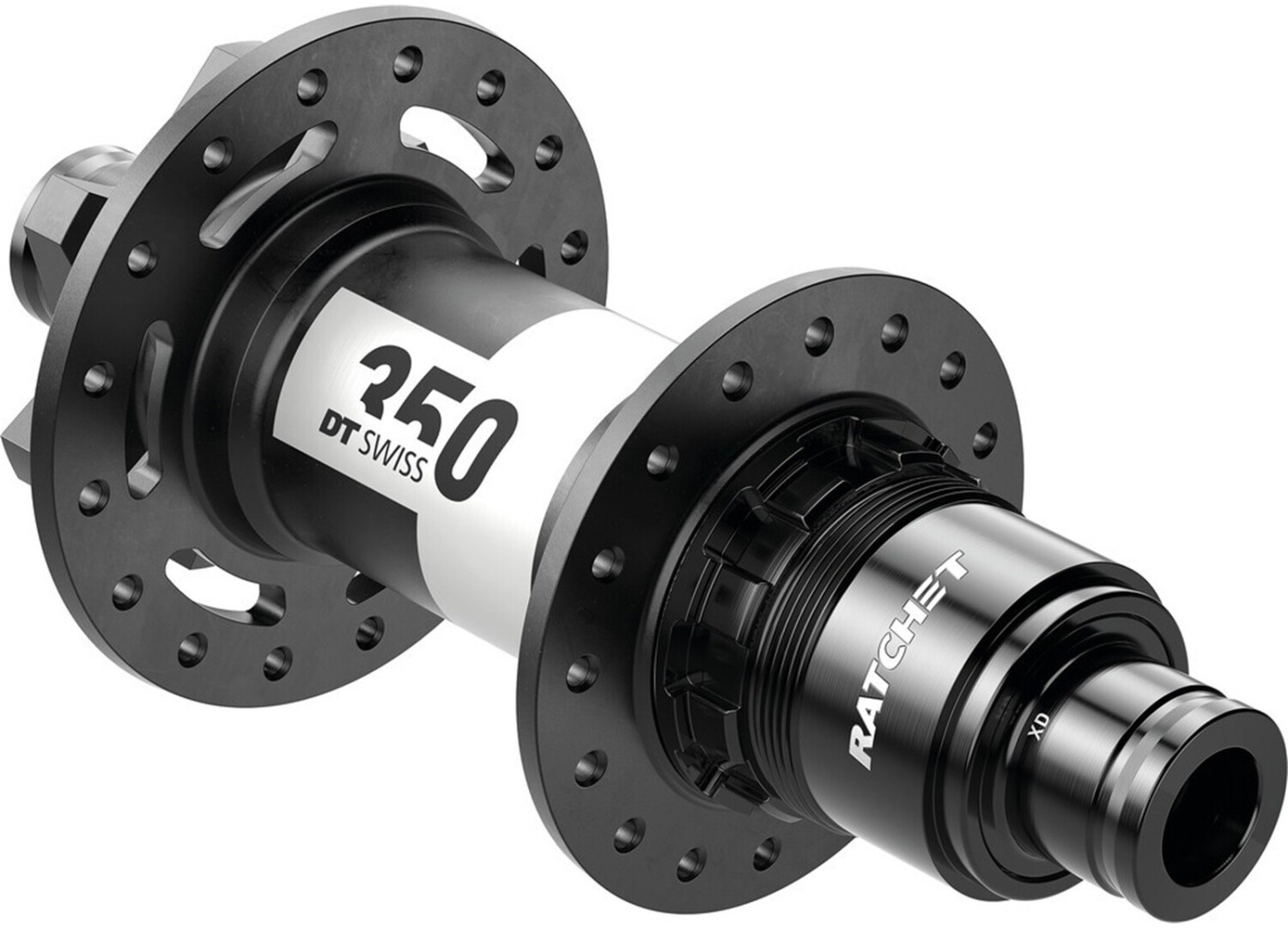 DT Swiss HR-Nabe 350 MTB DB 148/12mm TA Boost, IS 6-b., 32L, XD
